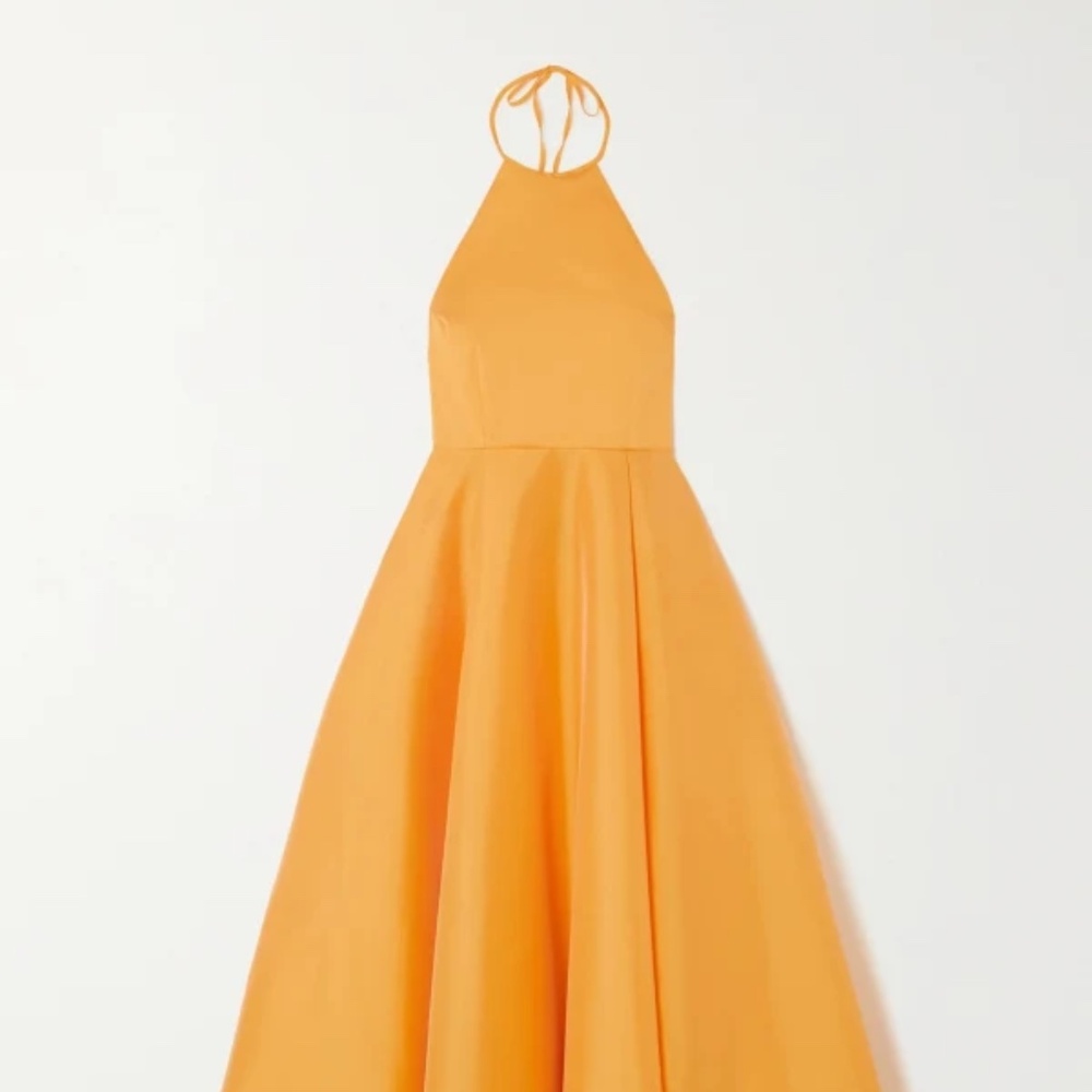 BERNADETTE Satin Taffeta Open-Back Gown - size 38 (= US 6) - Picture 2 of 8